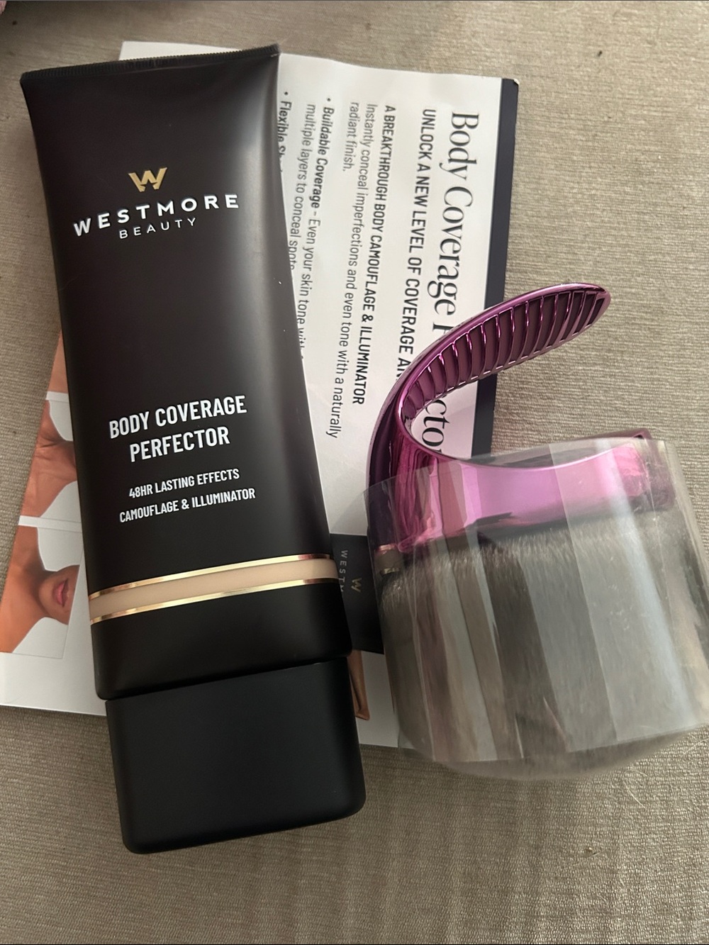 Westmore Body Coverage Perfector 6.8 oz + Brush